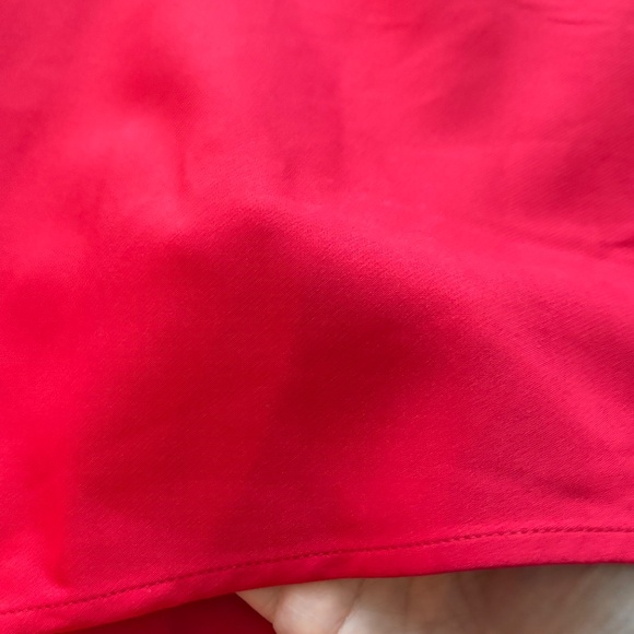 Red Strapless high slit maxi dress - Picture 3 of 9